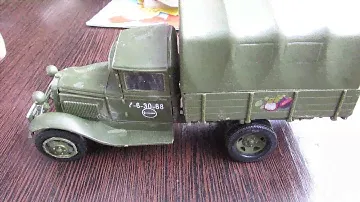 Модель военного грузовика Газ АА ПОЛУТОРКА