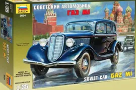 3634 Звезда 1:35 Советский автомобиль ГАЗ М1