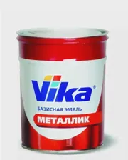 Омега ГАЗ эмаль базисная "VIKA Вика - металлик", 0,9кг